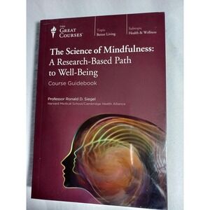 Great Courses The Science Of Mindfulness DVD Box Set Ronald D Siegel NR Health